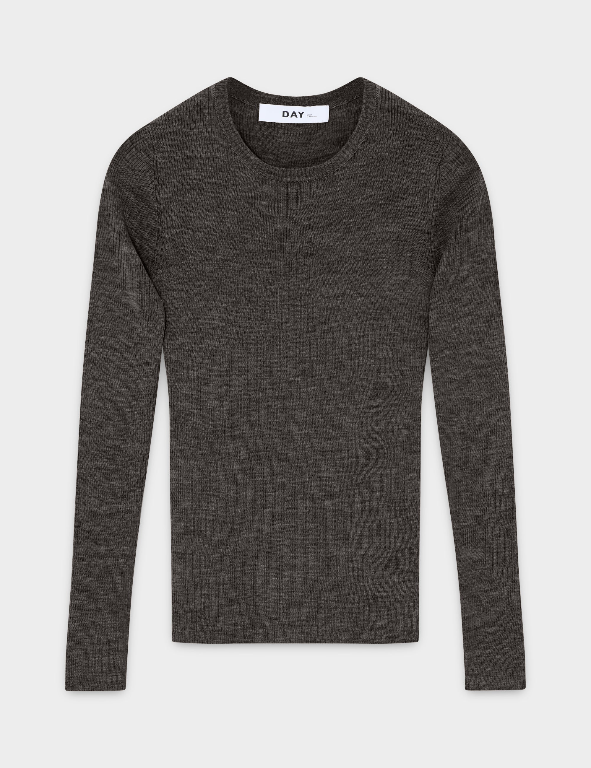 DAY Birger ét Mikkelsen Mariana - Daily Elements Tops & T-Shirts 500180 Expresso Melange