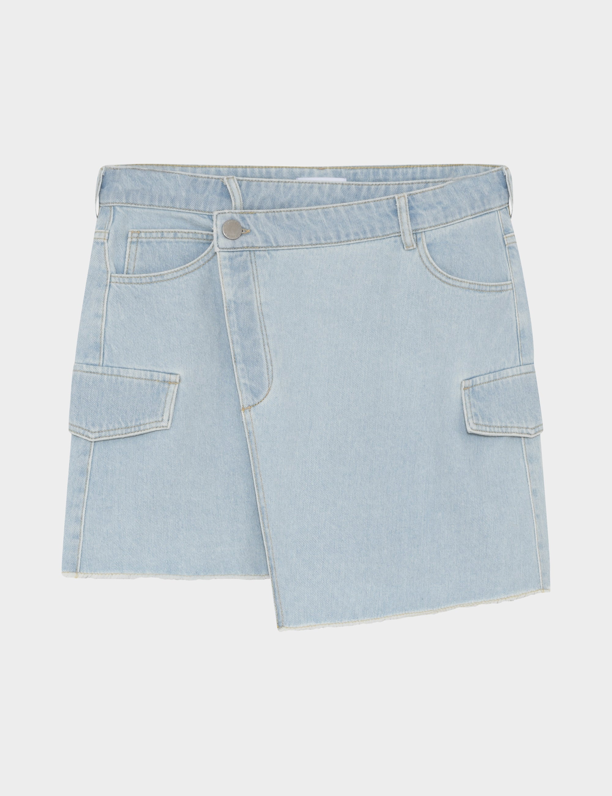 2NDDAY 2ND Colton TT - Classic Denim Skirt D018 Bright Blue