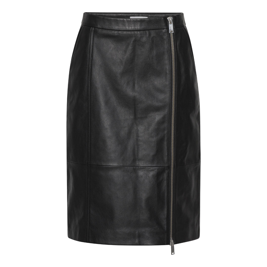 2NDDAY 2ND Eilish - Leather Appeal Skirt 194008 Meteorite (Black)