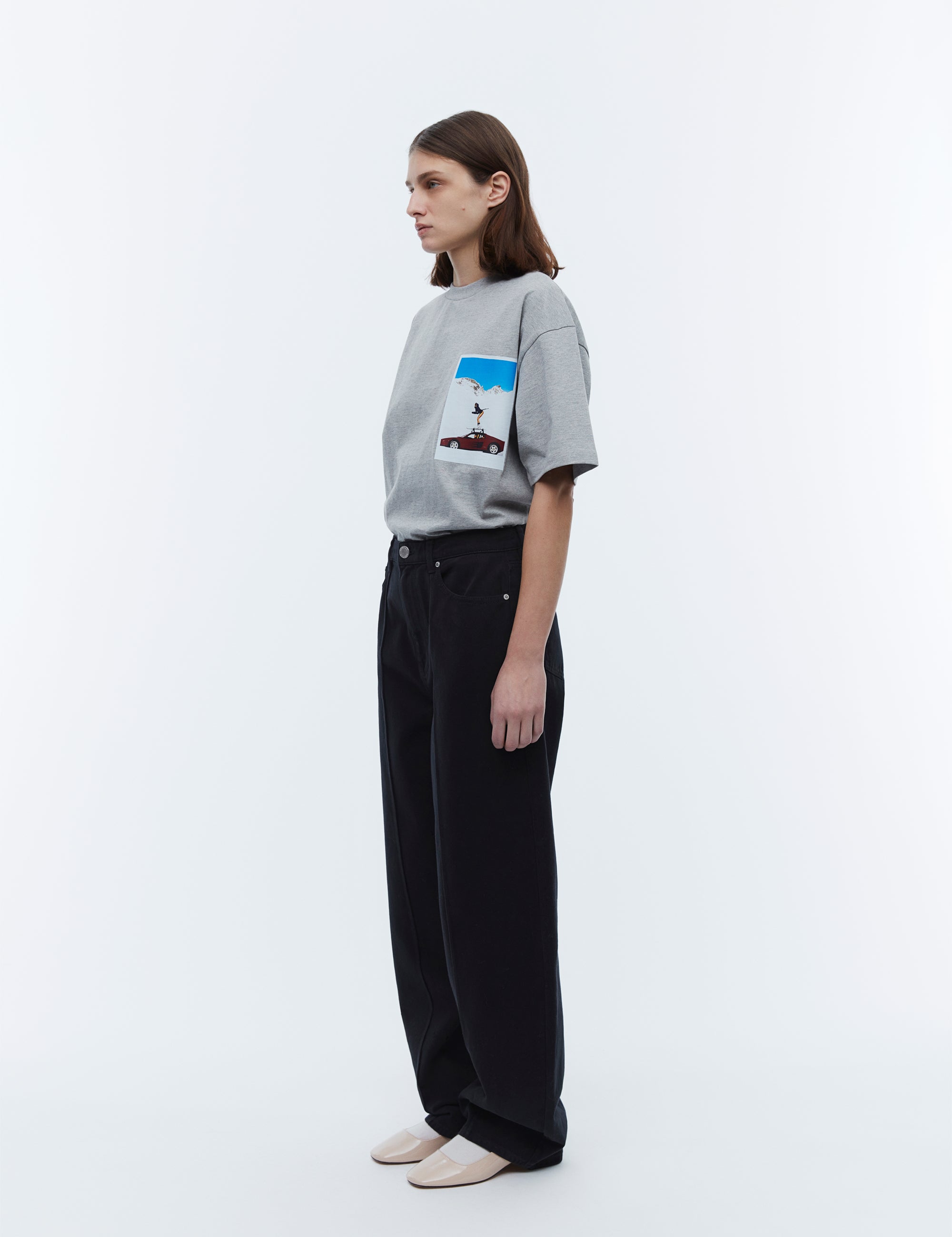 2NDDAY 2ND Flossy - Heavy Twill Pants 194008 Meteorite (Black)