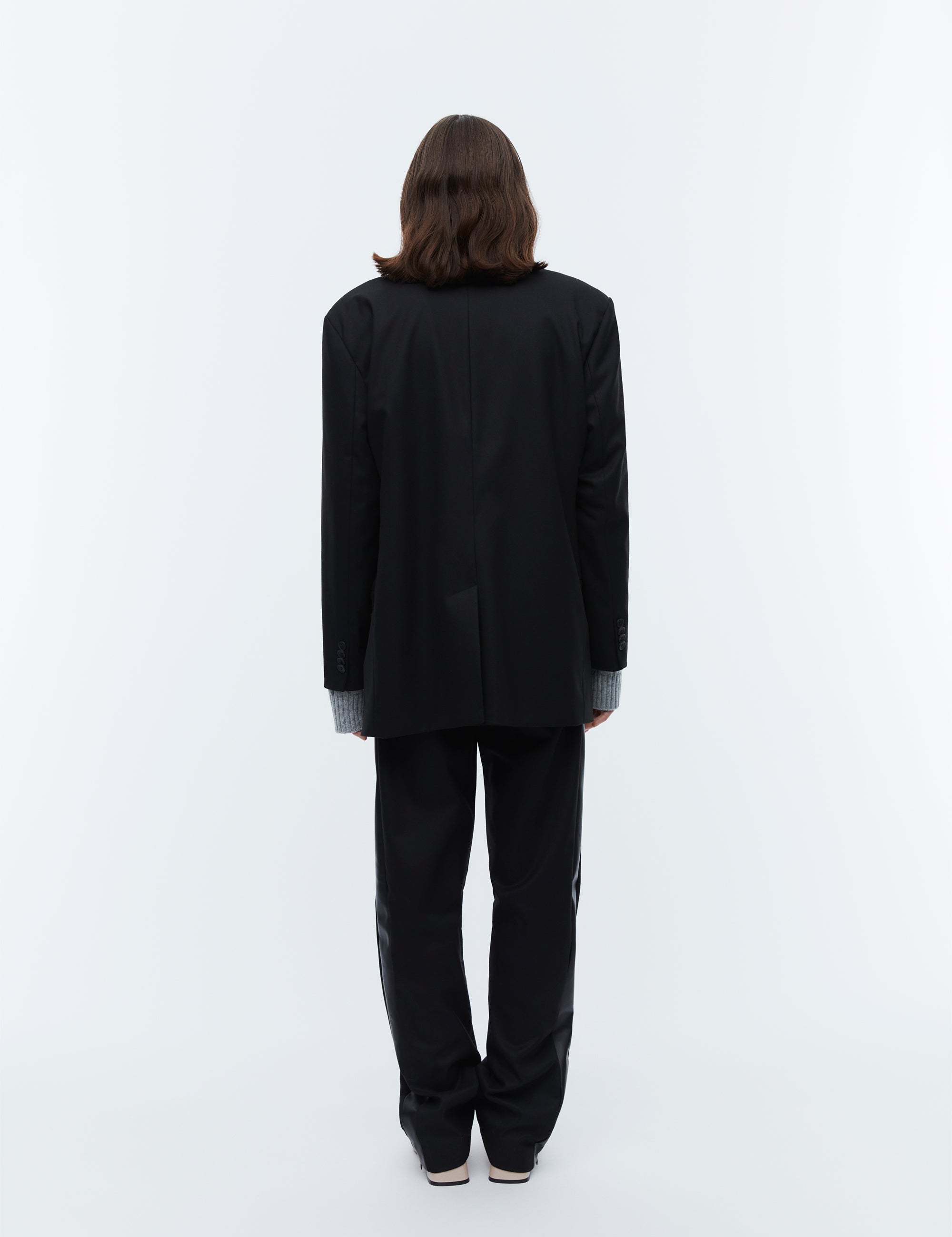 2NDDAY 2ND Harry - Tailoring Blazer 194008 Meteorite (Black)