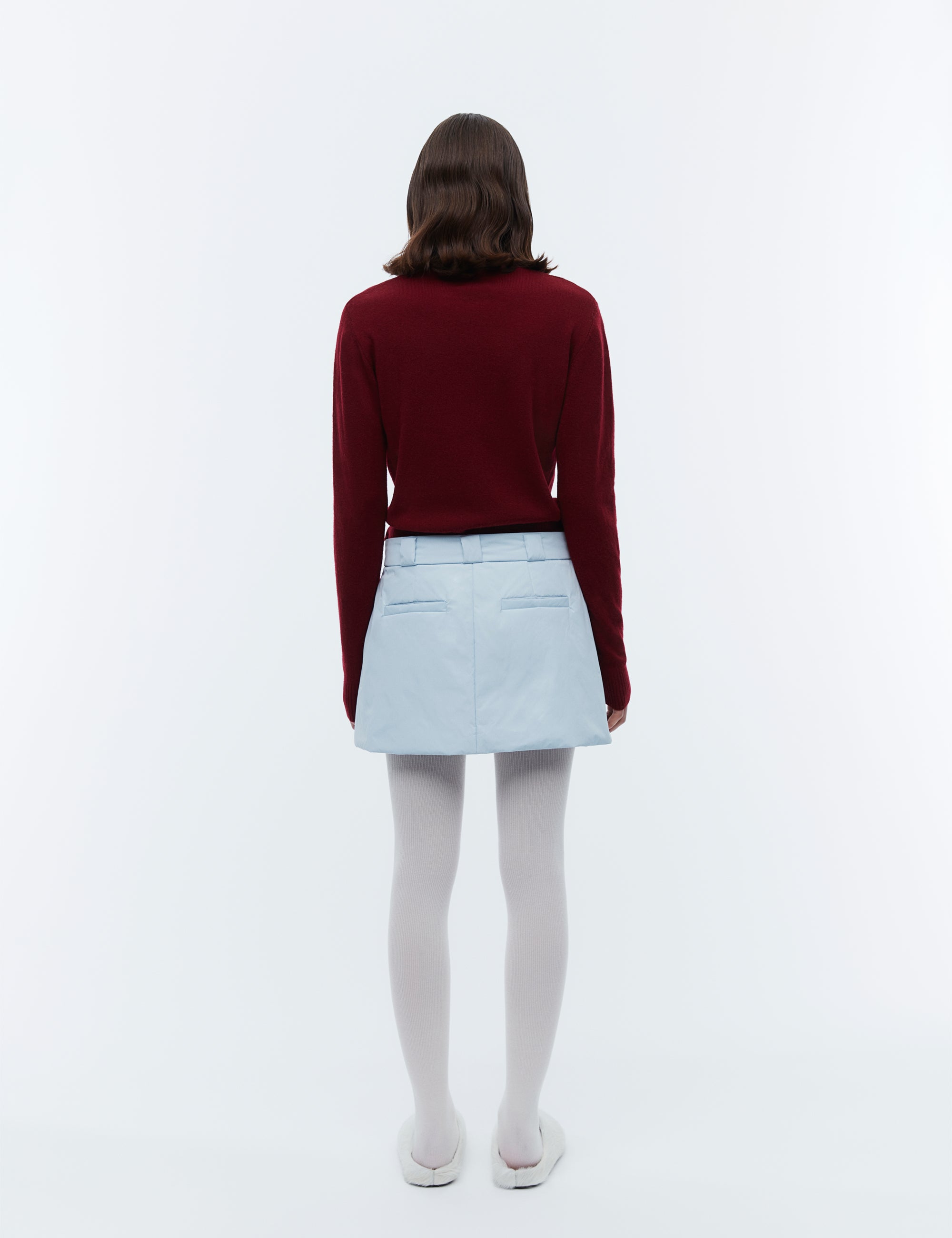 2NDDAY 2ND Lance TT - Soft Wool Blend Pullover 420135 Burgundy