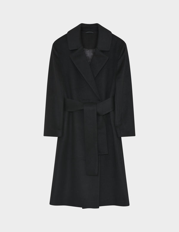 2NDDAY 2ND Liviana - Classic Wool Coats 194008 Meteorite (Black)