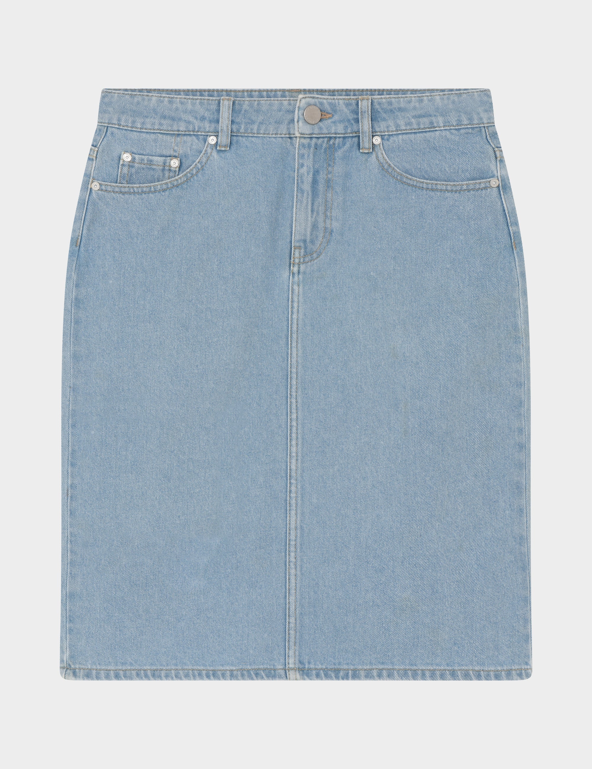 2NDDAY 2ND Mica TT - Classic Denim Skirt D018 Bright Blue