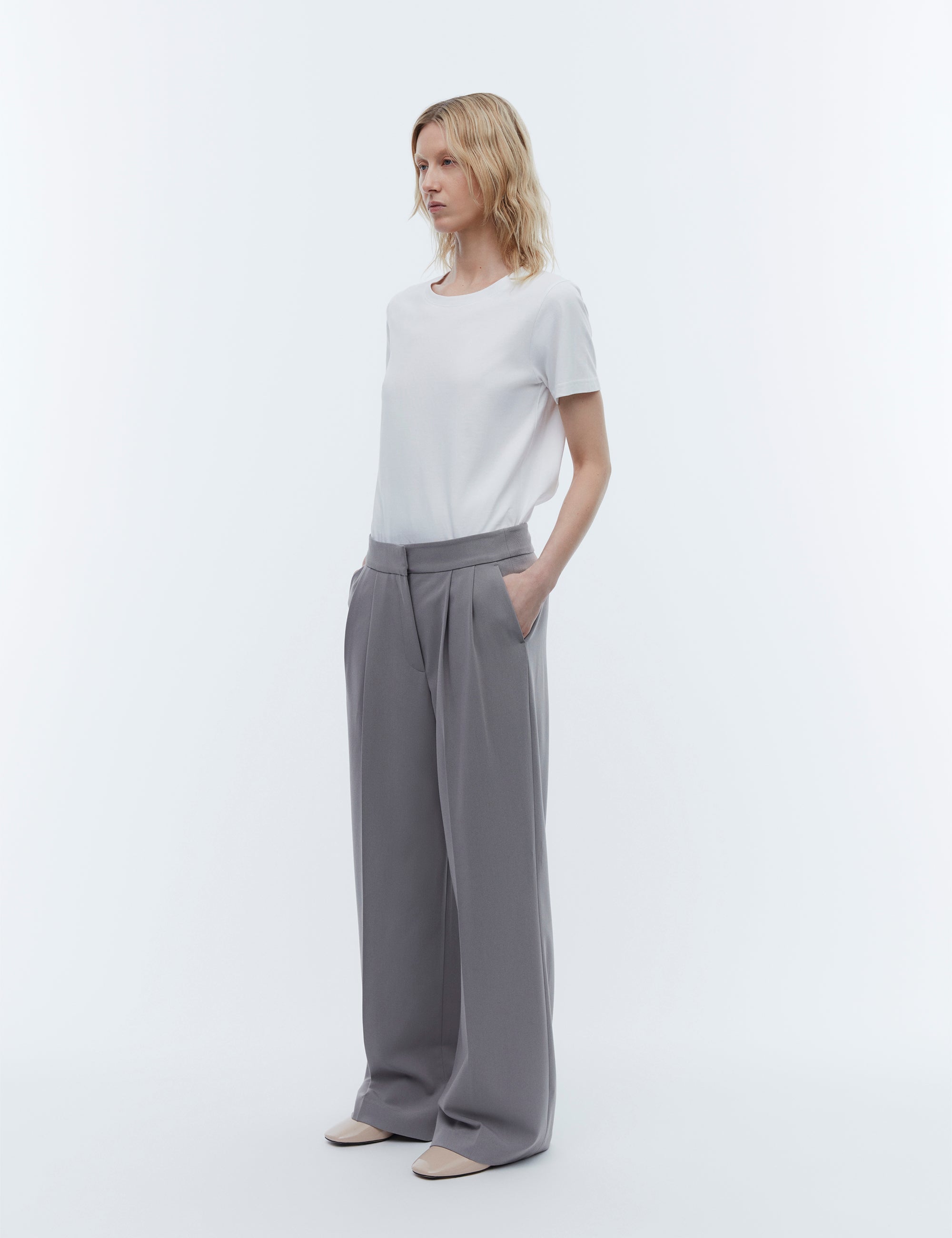 2NDDAY 2ND Miles - Daily Sleek Pants 173911 Silver Filigree