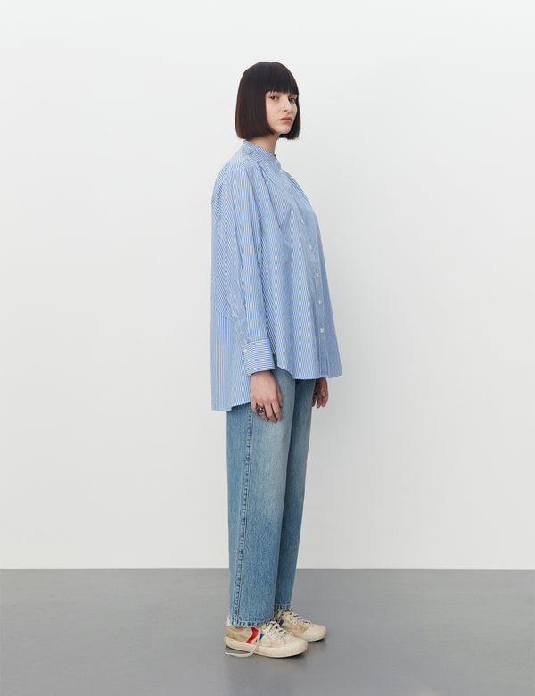 2NDDAY 2ND Moss - Daily Lines Tops & T-Shirts 420103 Soft Stripe Blue