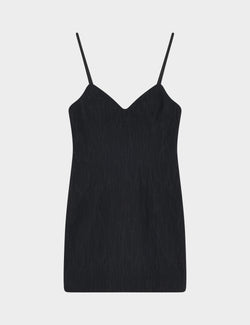 2NDDAY 2ND Verona TT - Crinkle Jacquard Dress 194008 Meteorite (Black)