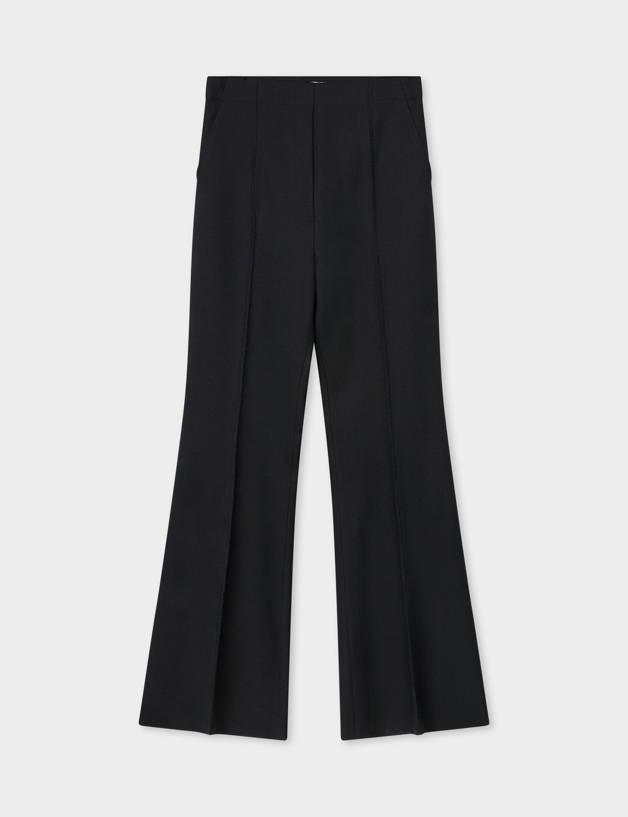 DAY Birger ét Mikkelsen Axel - Bonded viscose Pants 190303 BLACK