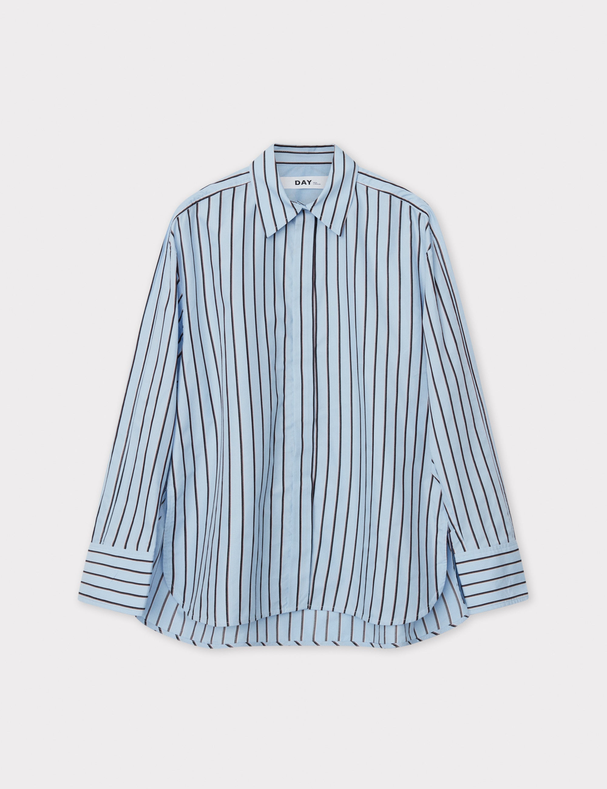 DAY Birger ét Mikkelsen Aya - Contemporary Stripe RD Shirts & Blouses 500114 SERENITY