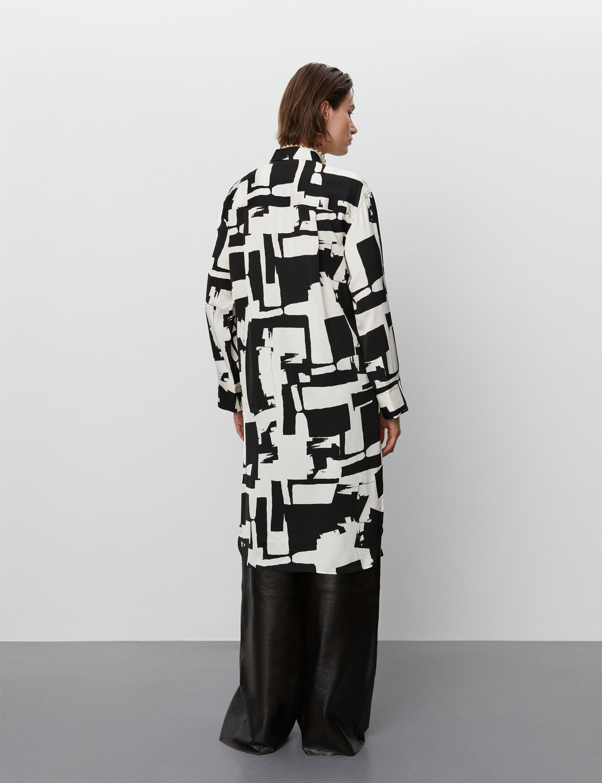 DAY Birger ét Mikkelsen Berry - Graphic Collage RD Dress 190303 BLACK