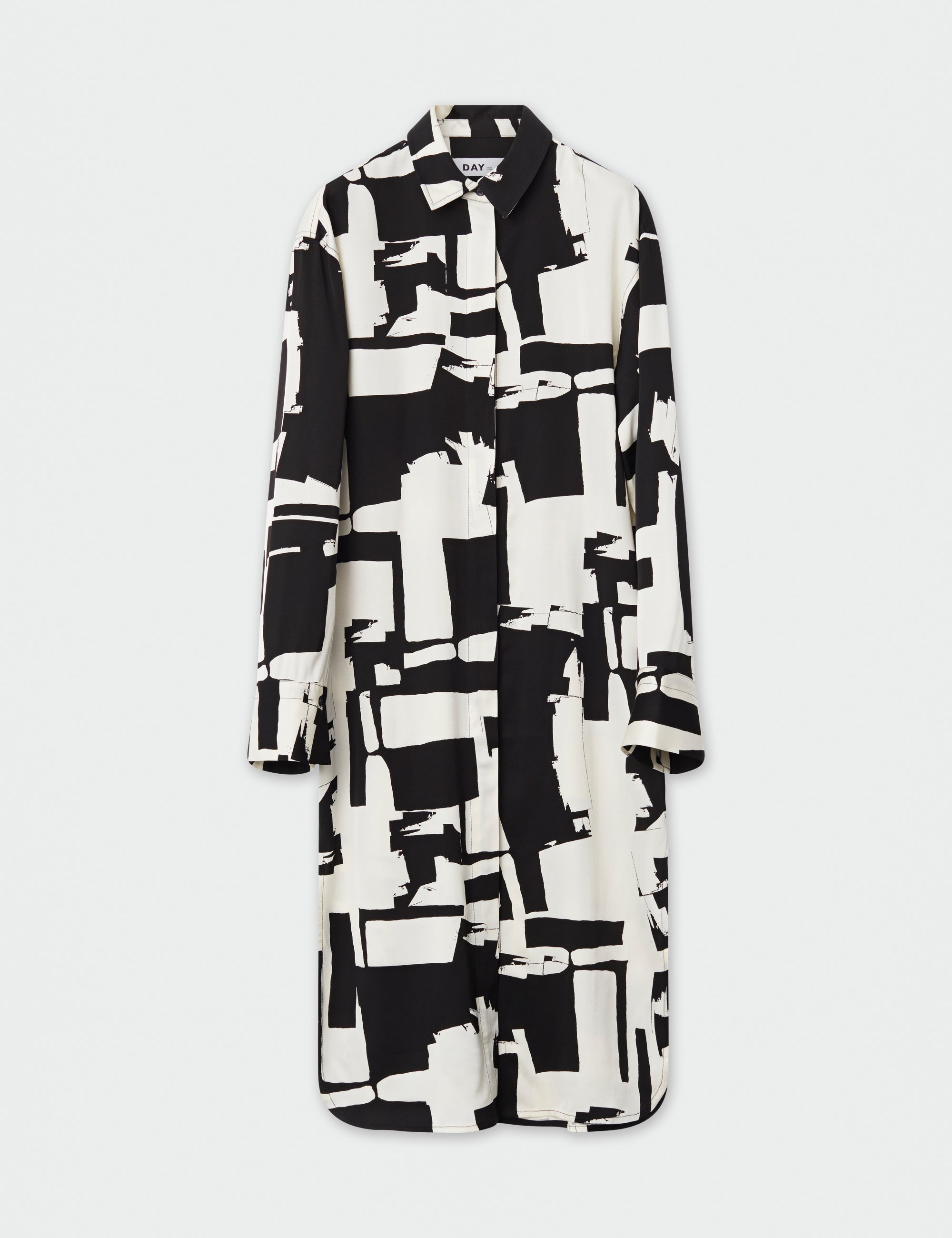 DAY Birger ét Mikkelsen Berry - Graphic Collage RD Dress 190303 BLACK