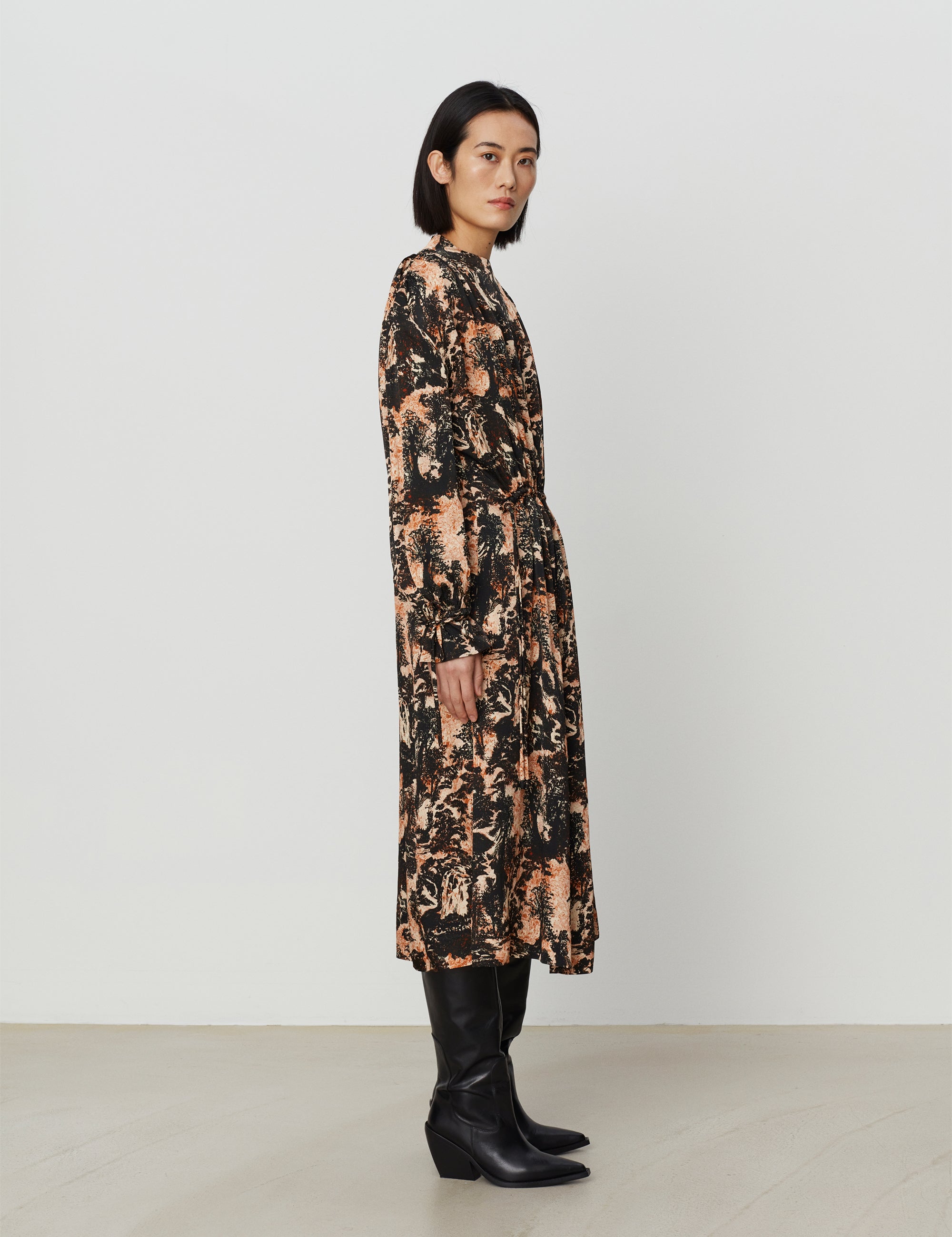 DAY Birger ét Mikkelsen Constance - Fall Scenery Dress 171462 FLAME