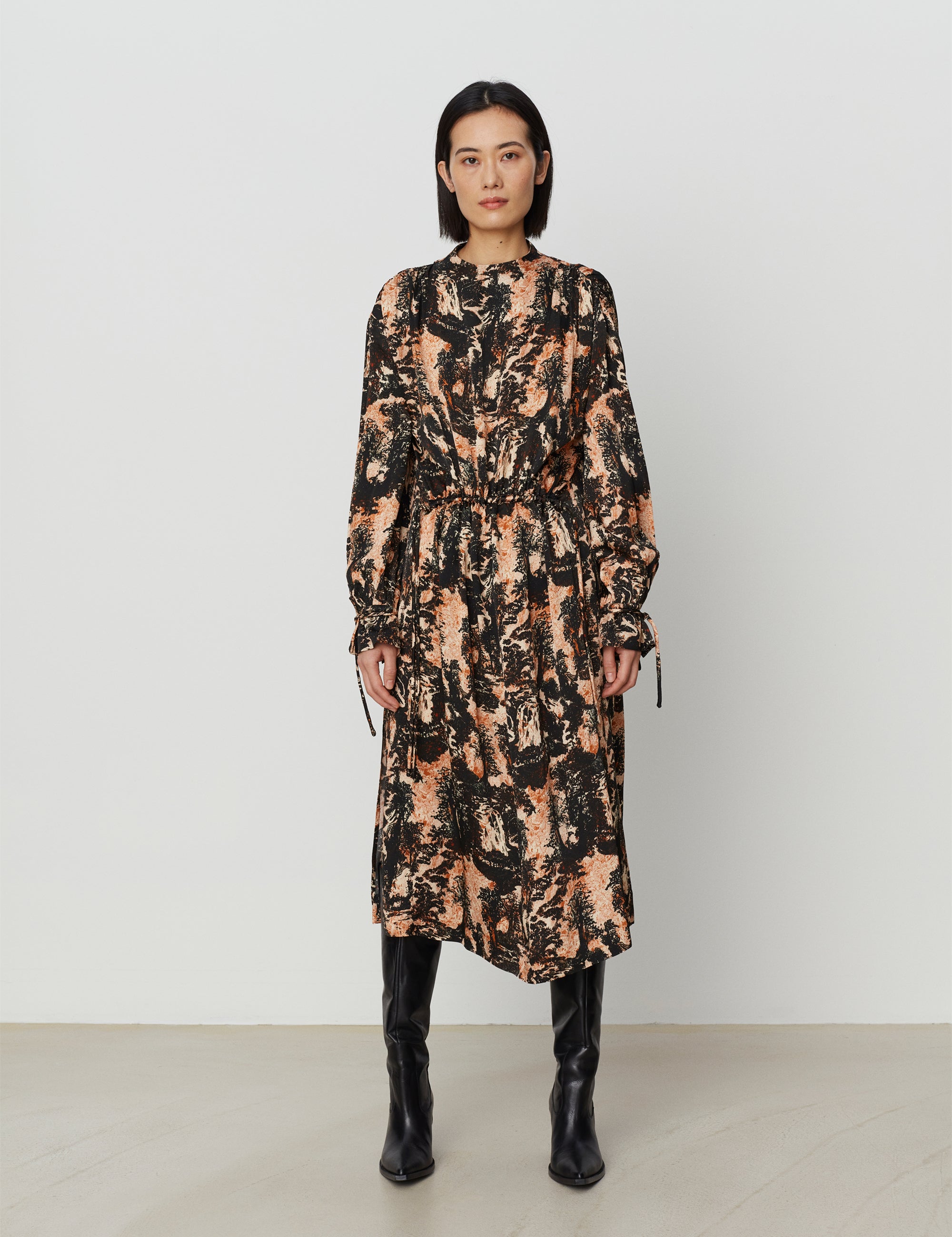 DAY Birger ét Mikkelsen Constance - Fall Scenery Dress 171462 FLAME