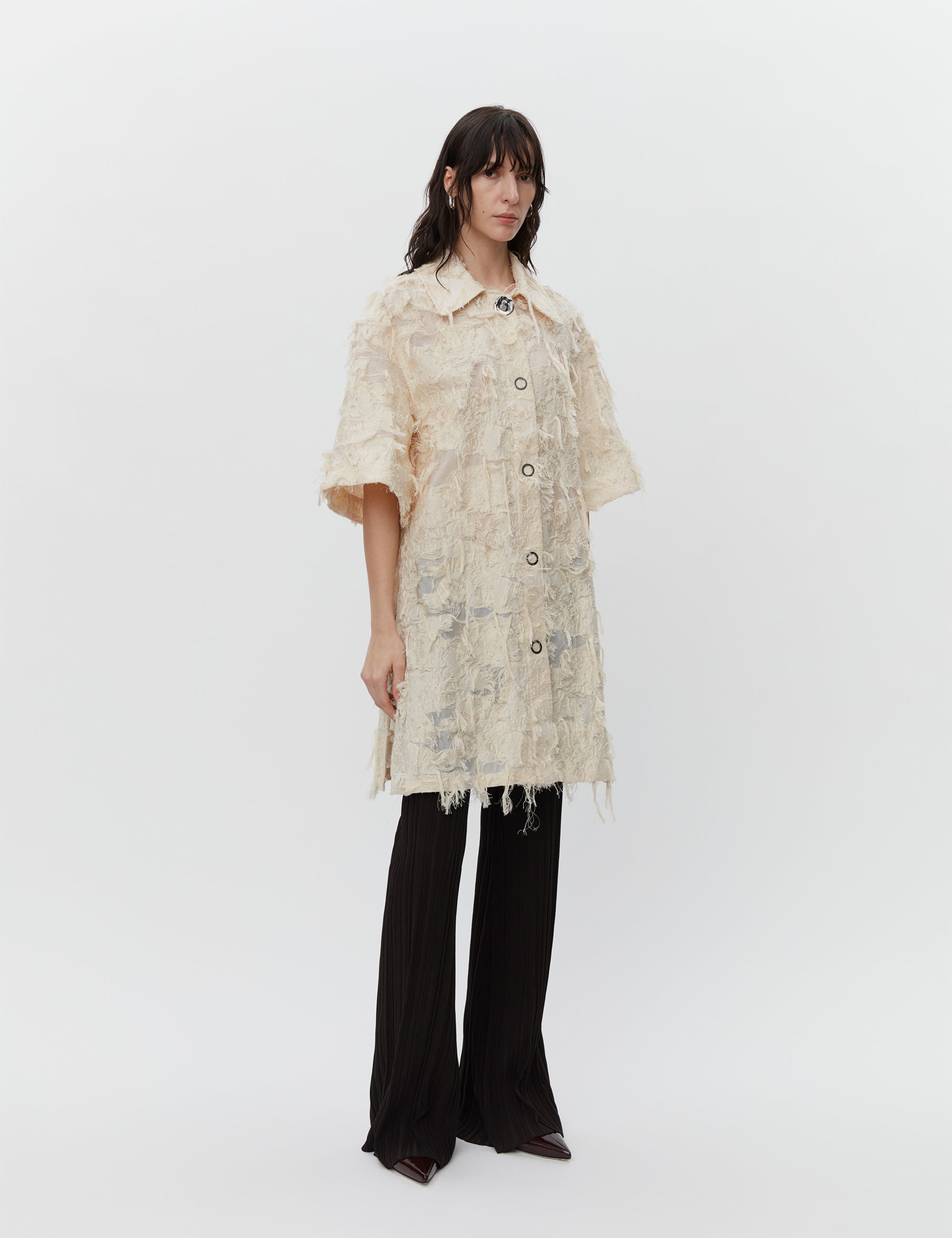 DAY Birger ét Mikkelsen Eilish - Contemporary Texture Shirts & Blouses 110104 VANILLA ICE