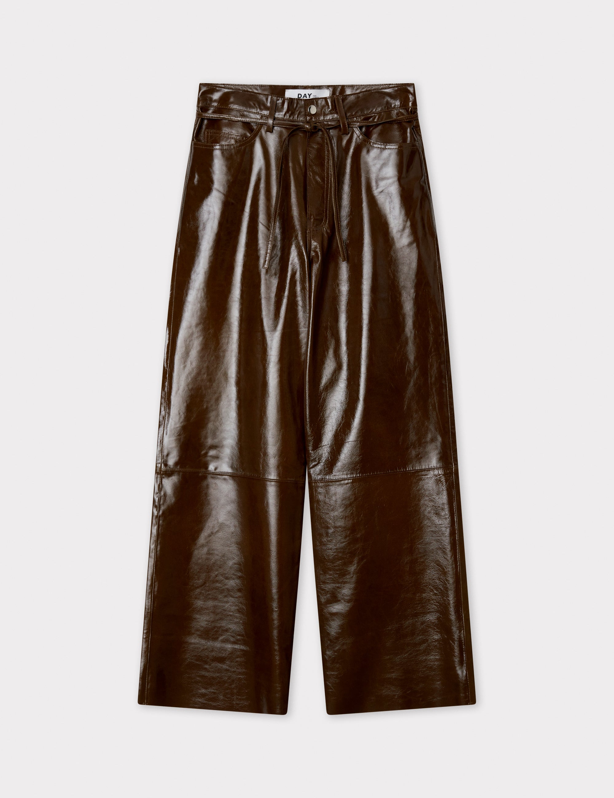 DAY Birger ét Mikkelsen Elijah - Polished Leather Pants 180920 KANGAROO