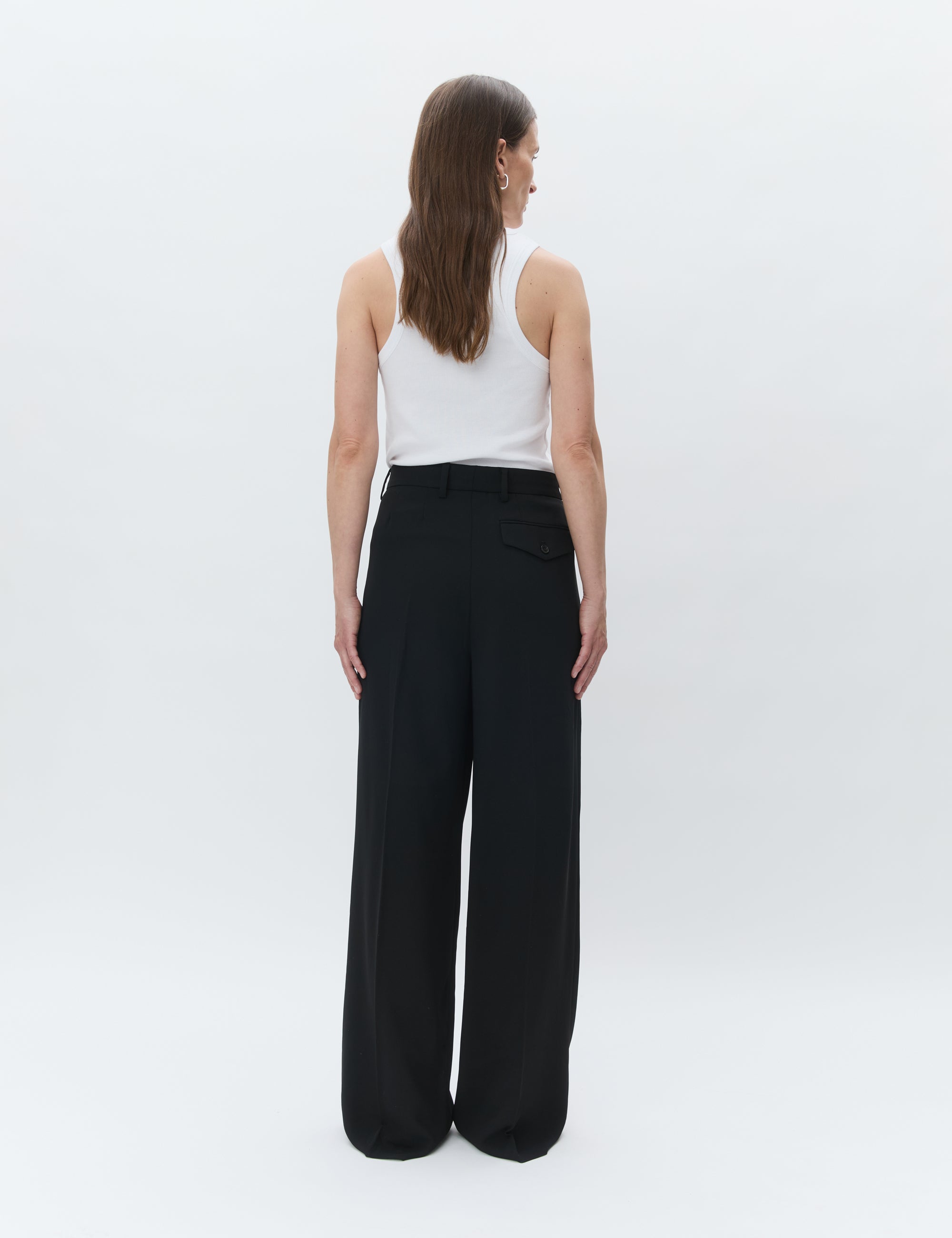 DAY Birger ét Mikkelsen Enzo - Classic Gabardine Pants 190303 BLACK