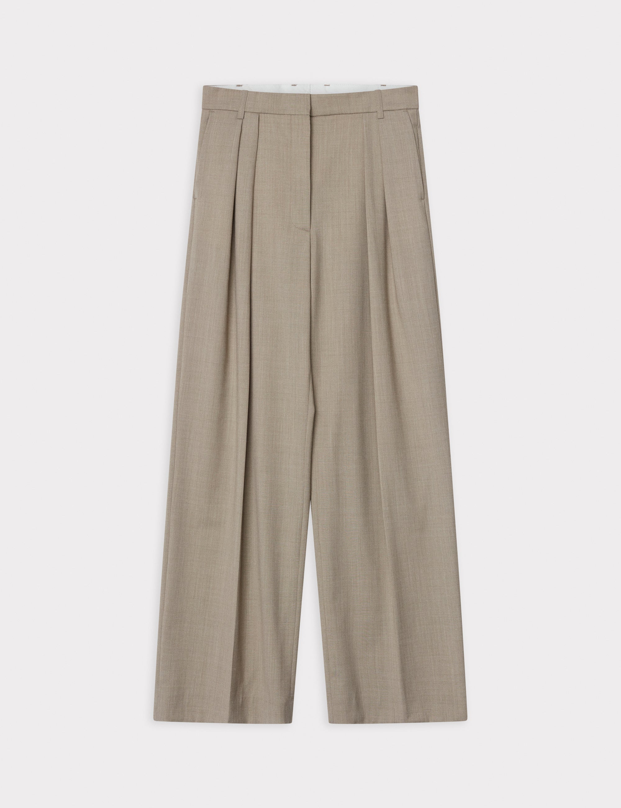 DAY Birger ét Mikkelsen Enzo - Classic Wool Blend Pants 500120 PETRIFIED OAK MELANGE