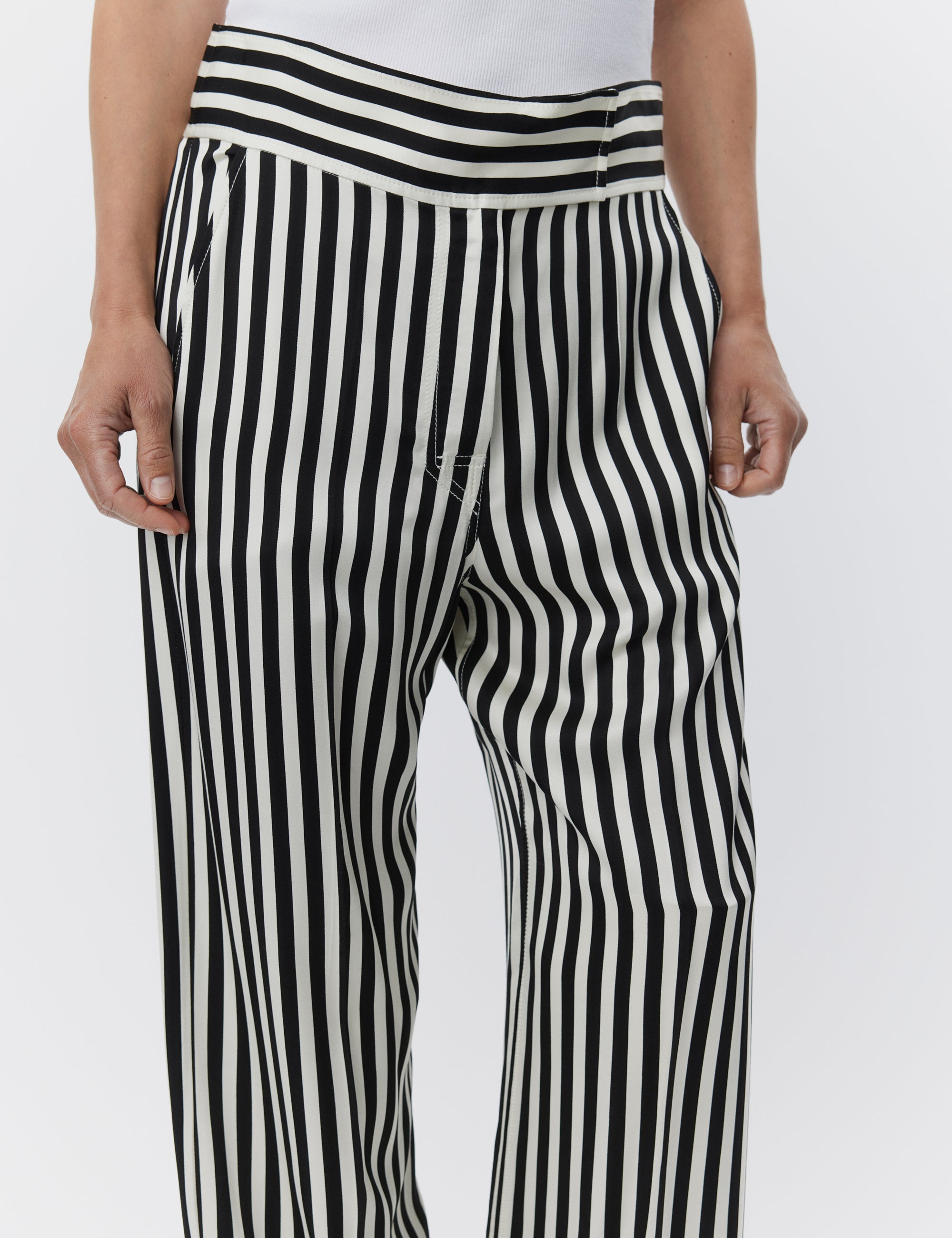 DAY Birger ét Mikkelsen Gabin - Striped Viscose Pants 500143 FLUID STRIPES