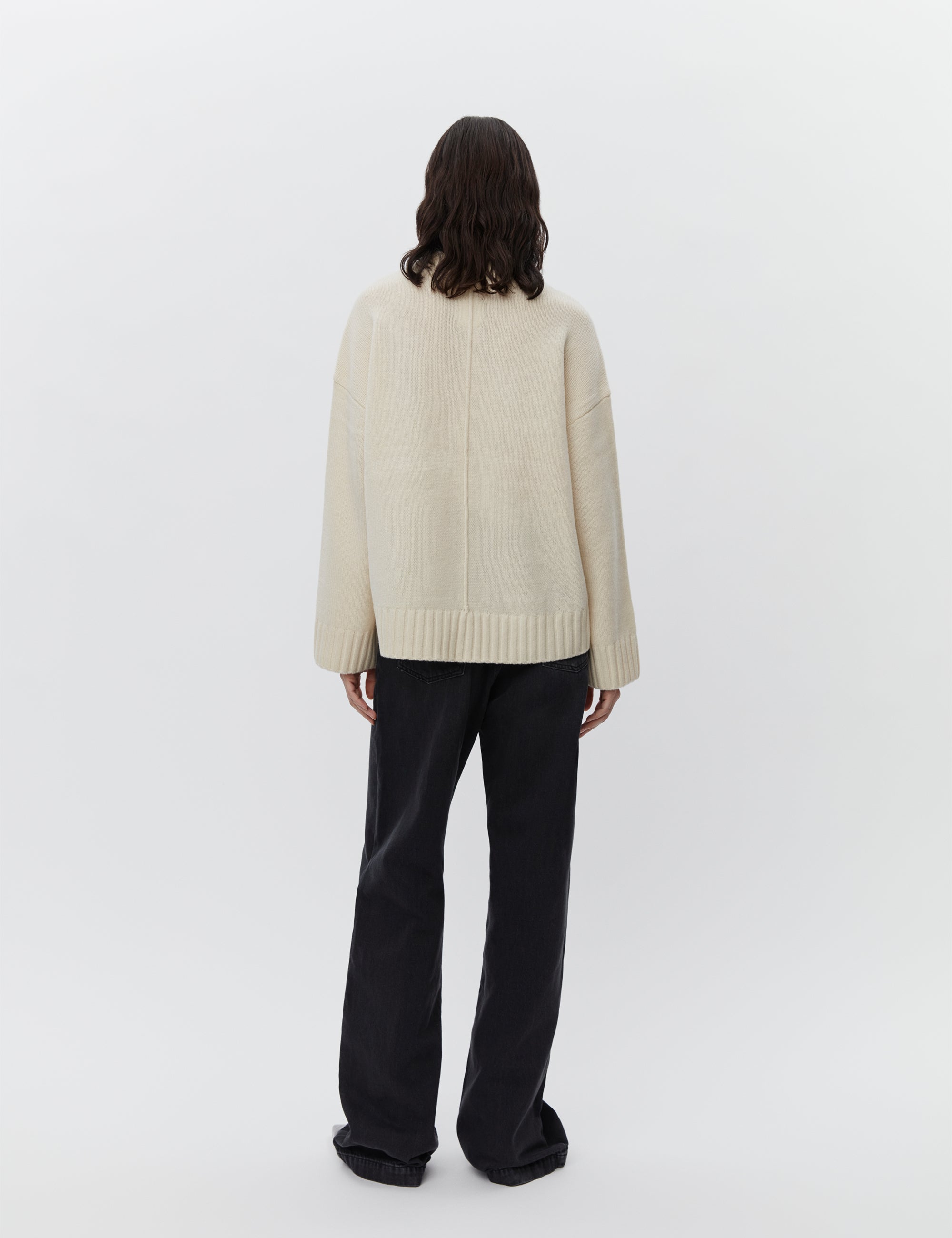 DAY Birger ét Mikkelsen Glen - Soft Lamb Pullover 500071 CREME MELANGE