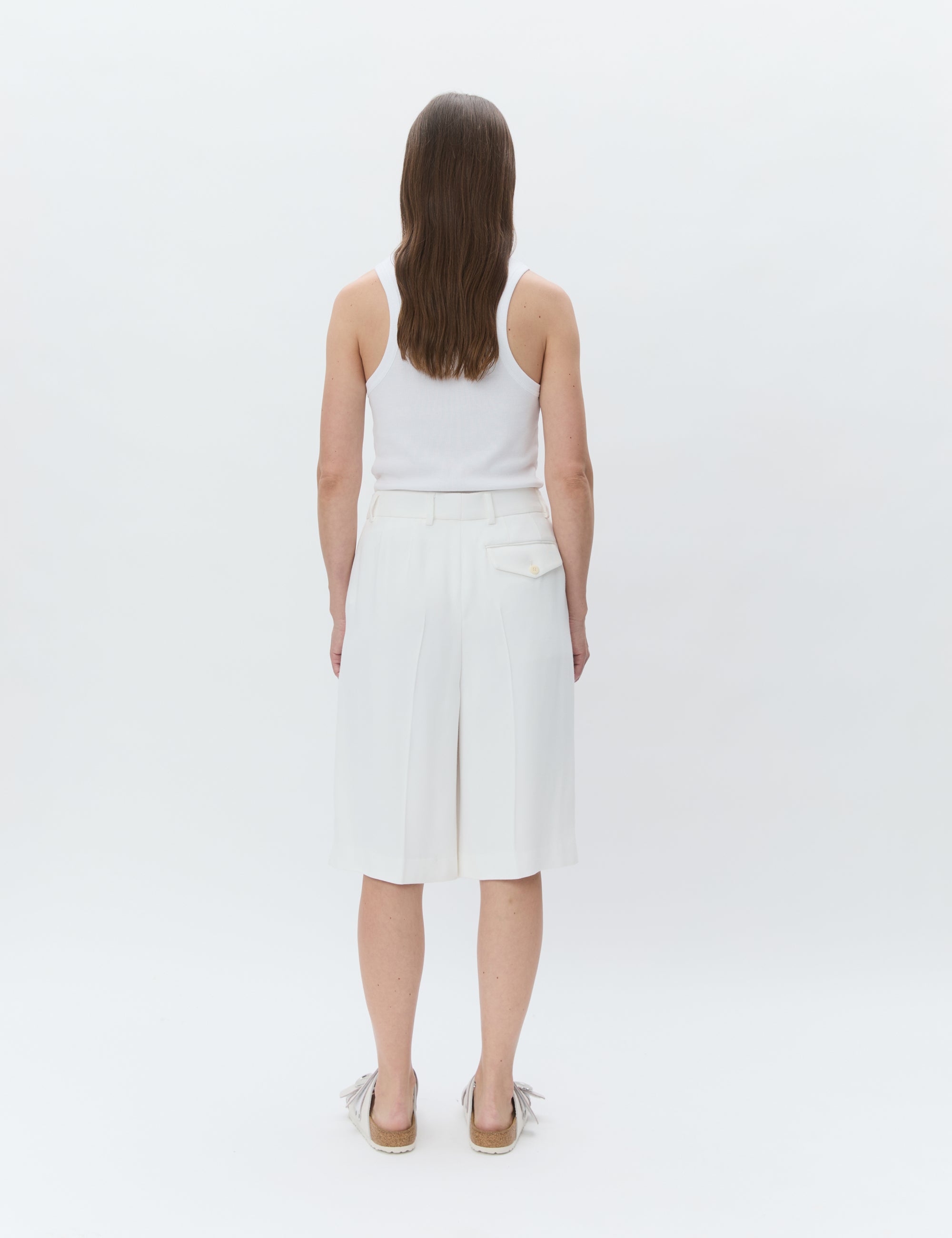 DAY Birger ét Mikkelsen Gordon - Viscose Twill Shorts 110104 VANILLA ICE