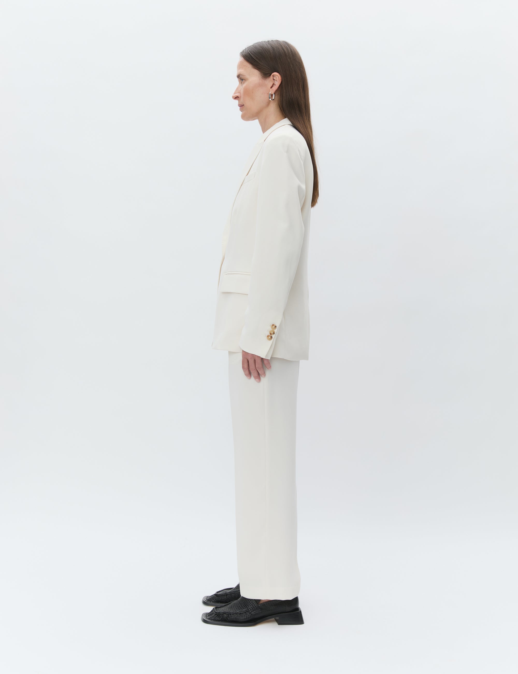 DAY Birger ét Mikkelsen Hector - Classic Gabardine Blazer 01002 Ivory Shade