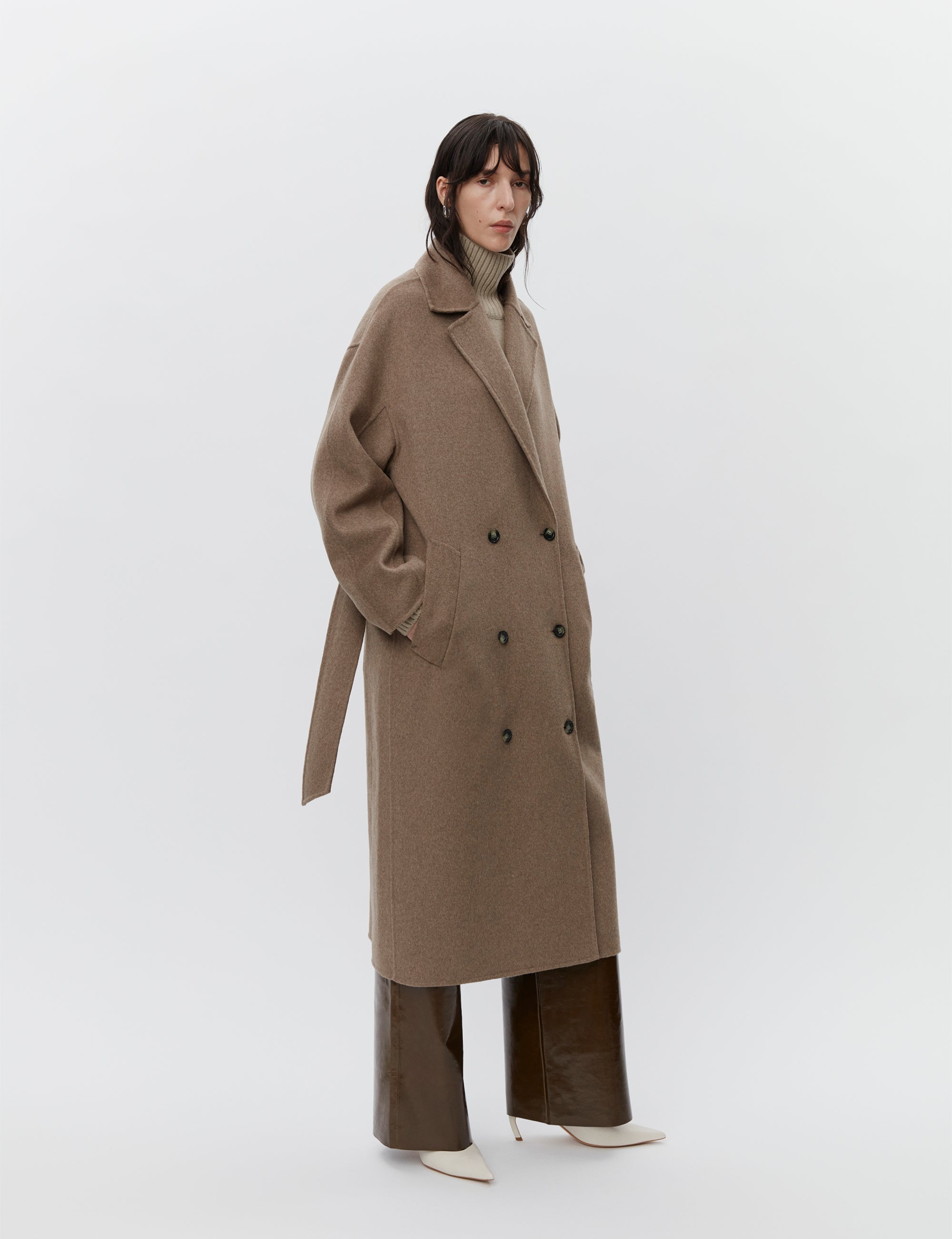 DAY Birger ét Mikkelsen Howard - Double Faced Wool Coats 190614 WREN