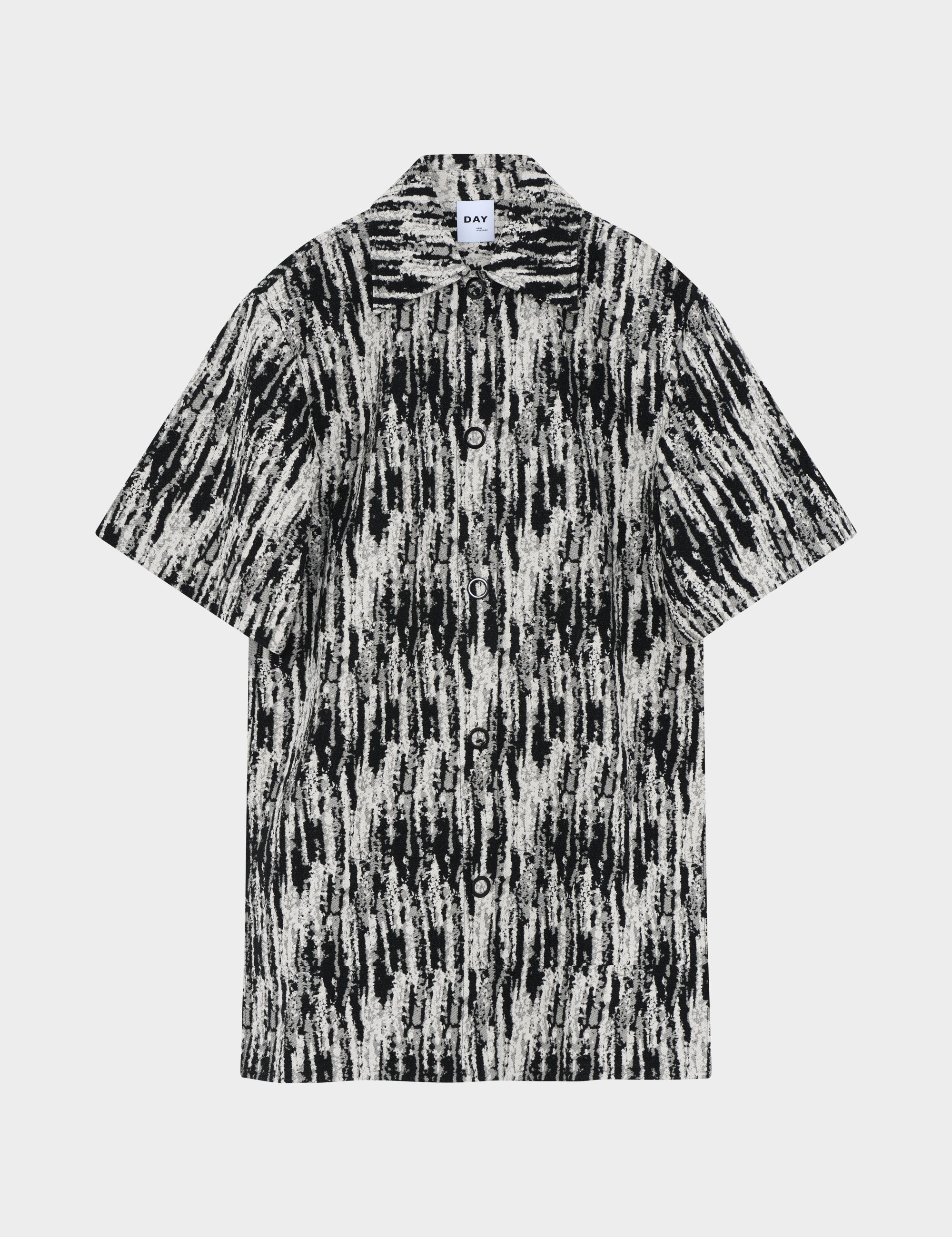 DAY Birger ét Mikkelsen Lilo - Artistic Texture Shirts & Blouses 190303 BLACK