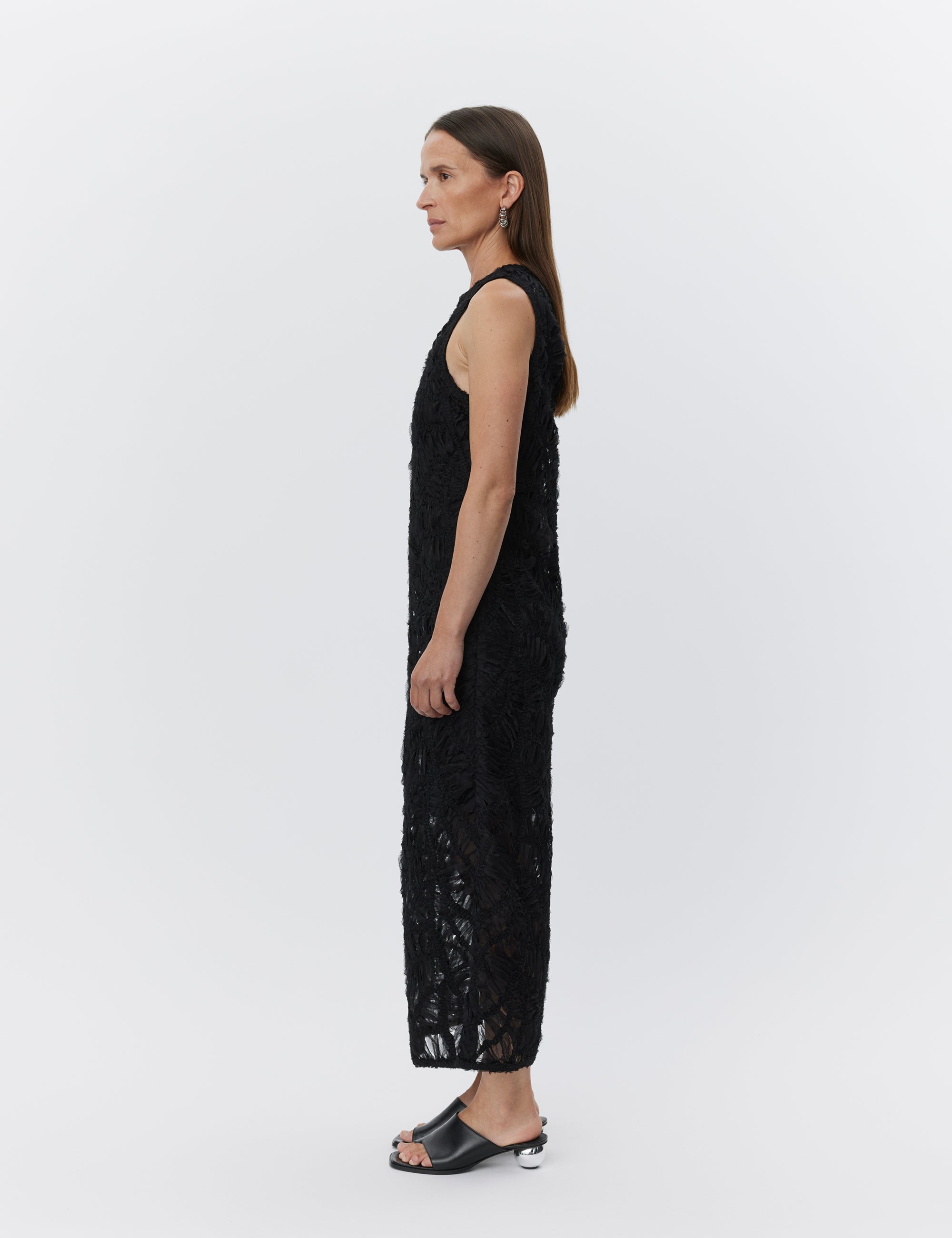 DAY Birger ét Mikkelsen Loopun - Crochet Tulle Dress 190303 BLACK