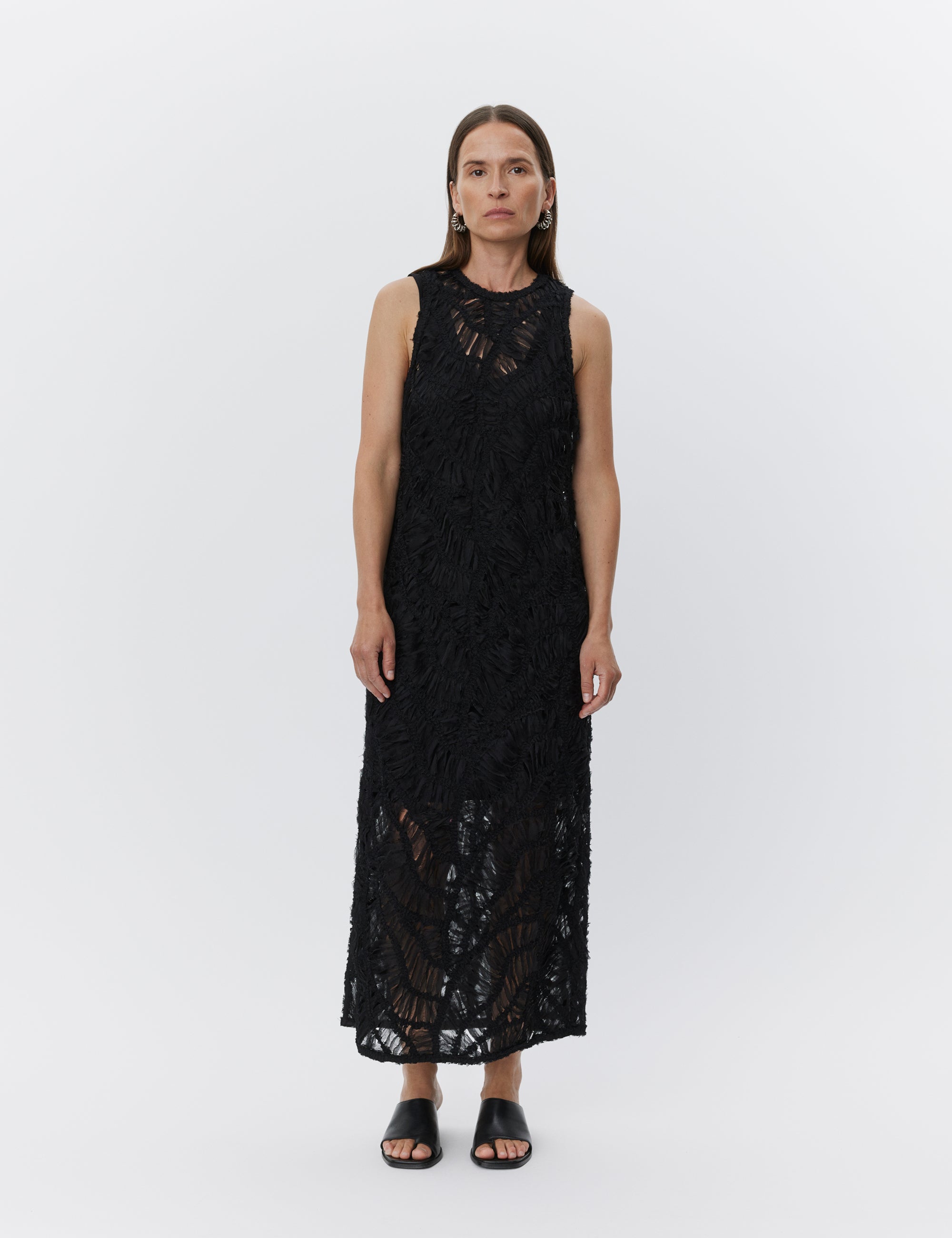 DAY Birger ét Mikkelsen Loopun - Crochet Tulle Dress 190303 BLACK