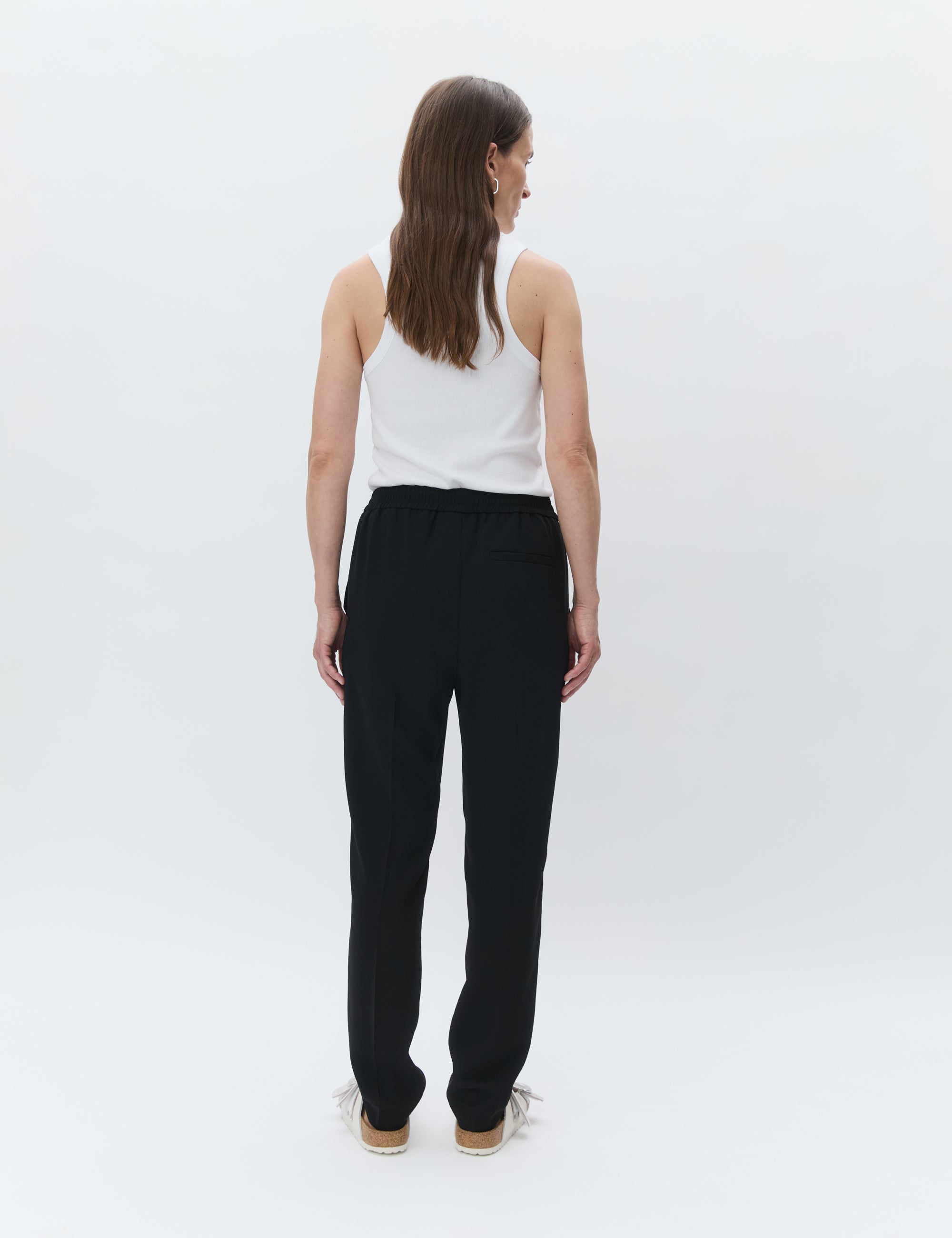 DAY Birger ét Mikkelsen Malin - Classic Gabardine Pants 190303 BLACK