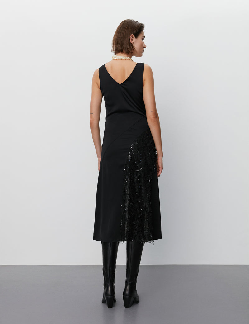 DAY Birger ét Mikkelsen Mckenna - Sparkling Texture Dress 190303 BLACK