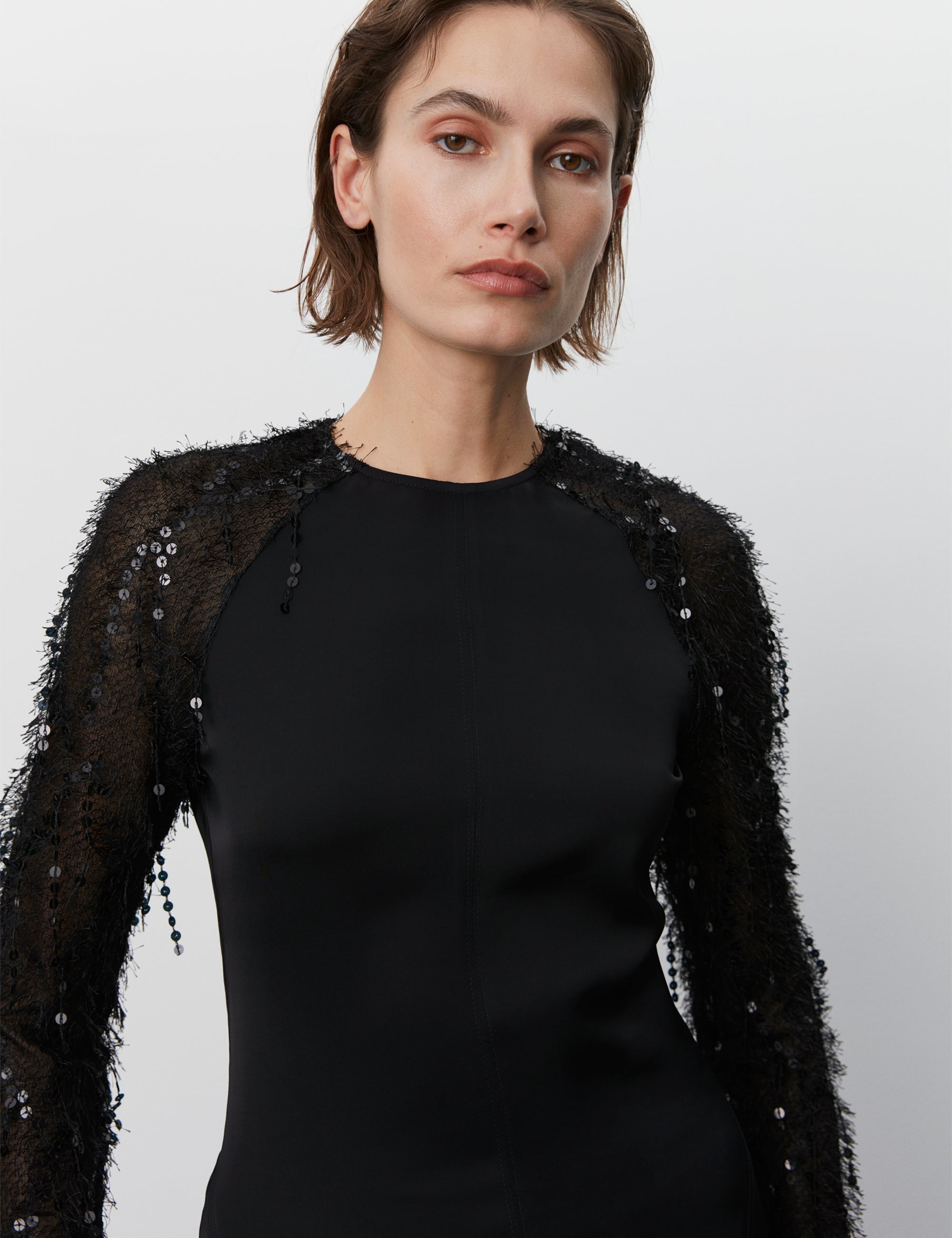 DAY Birger ét Mikkelsen Quincy - Sparkling Texture Dress 190303 BLACK