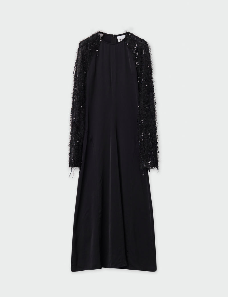 DAY Birger ét Mikkelsen Quincy - Sparkling Texture Dress 190303 BLACK