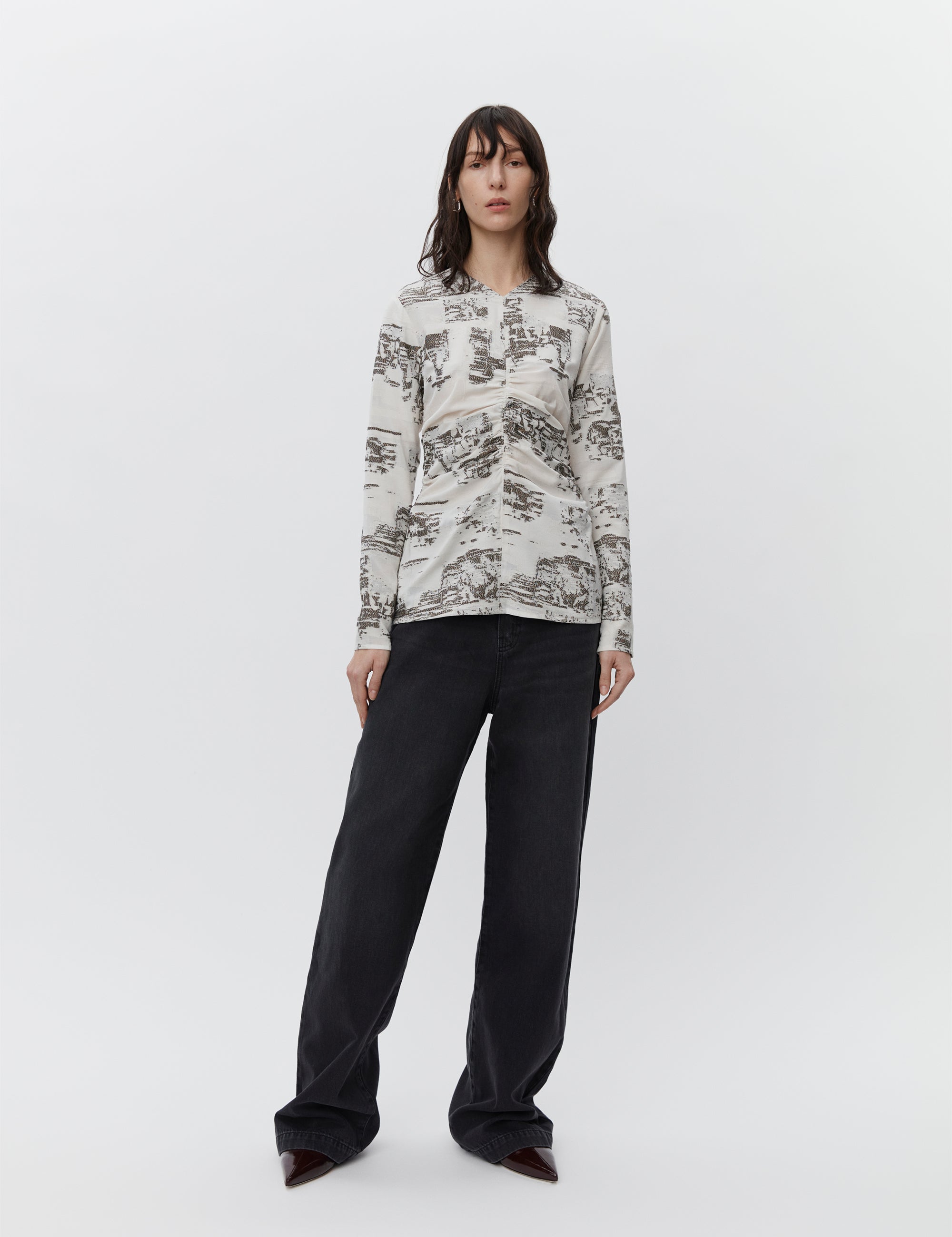 DAY Birger ét Mikkelsen Vito - Tactile Rayon Shirts & Blouses 110104 VANILLA ICE