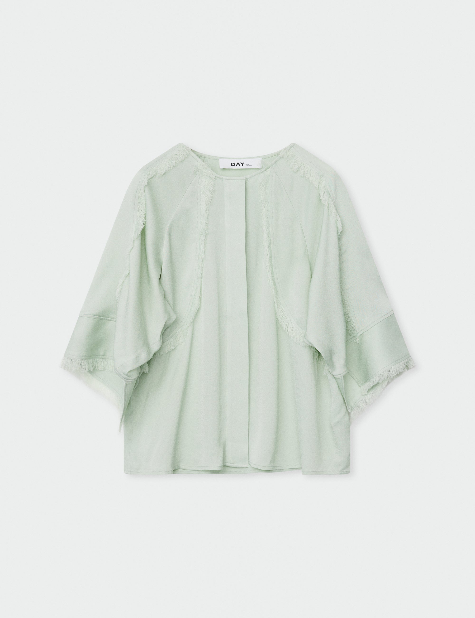 DAY Birger ét Mikkelsen Zelie - Matte Crepe Shirts & Blouses 136107 GREEN LILY